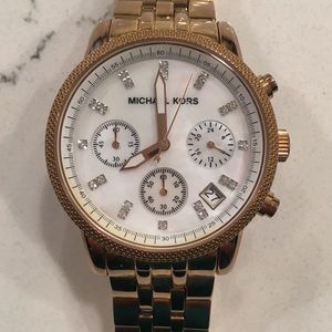 Michael Kors Damen Rose Gold Watch MK5026
